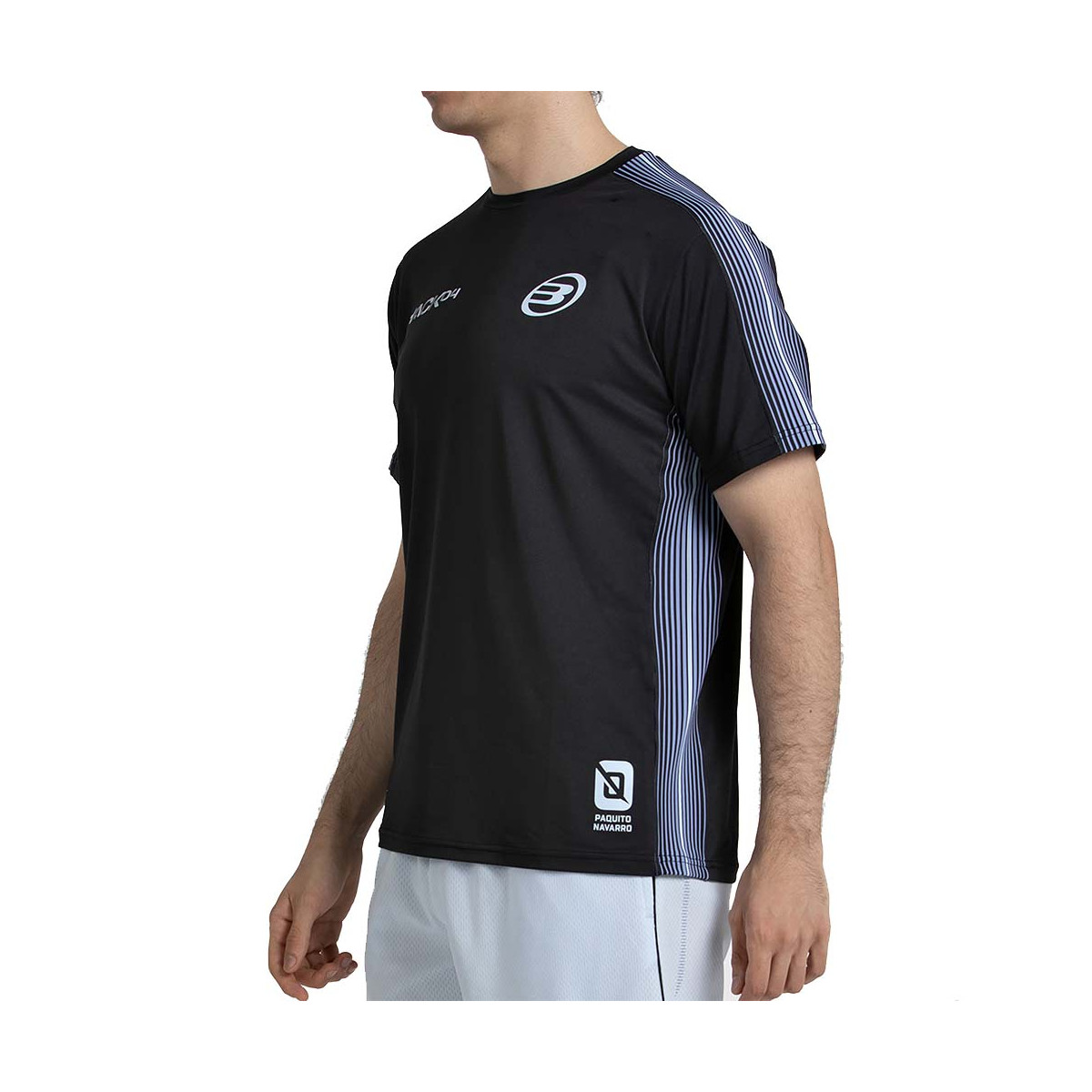 T-shirt Bullpadel Paquito Navarro 26V Noir