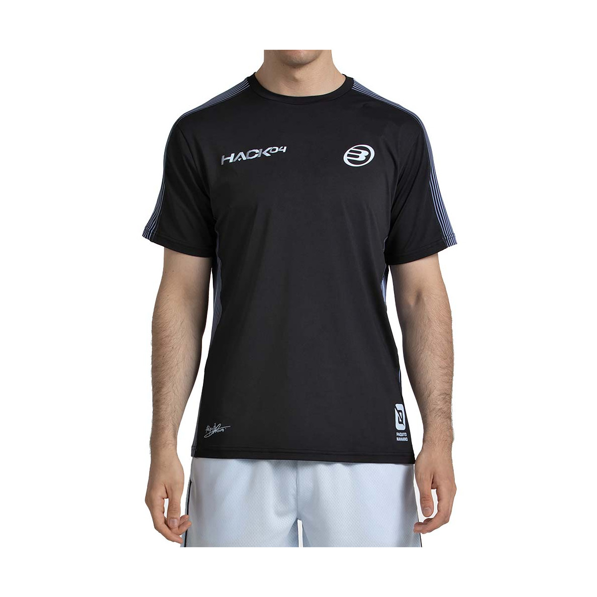 T-shirt Bullpadel Paquito Navarro 26V Noir
