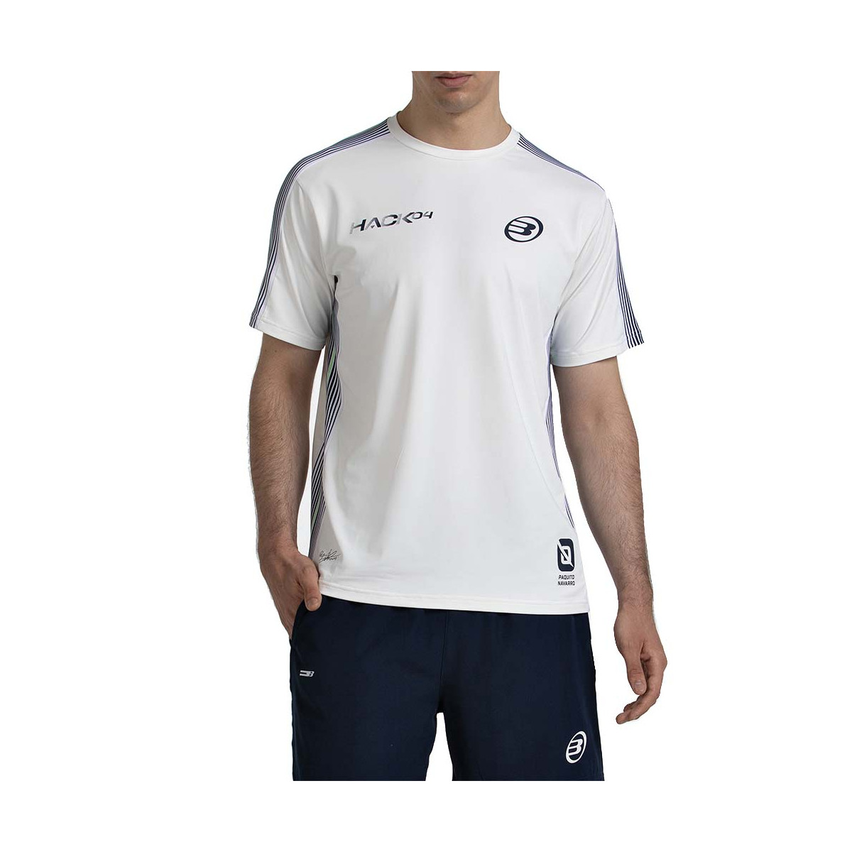Bullpadel Paquito Navarro 26V Zwart T-shirt