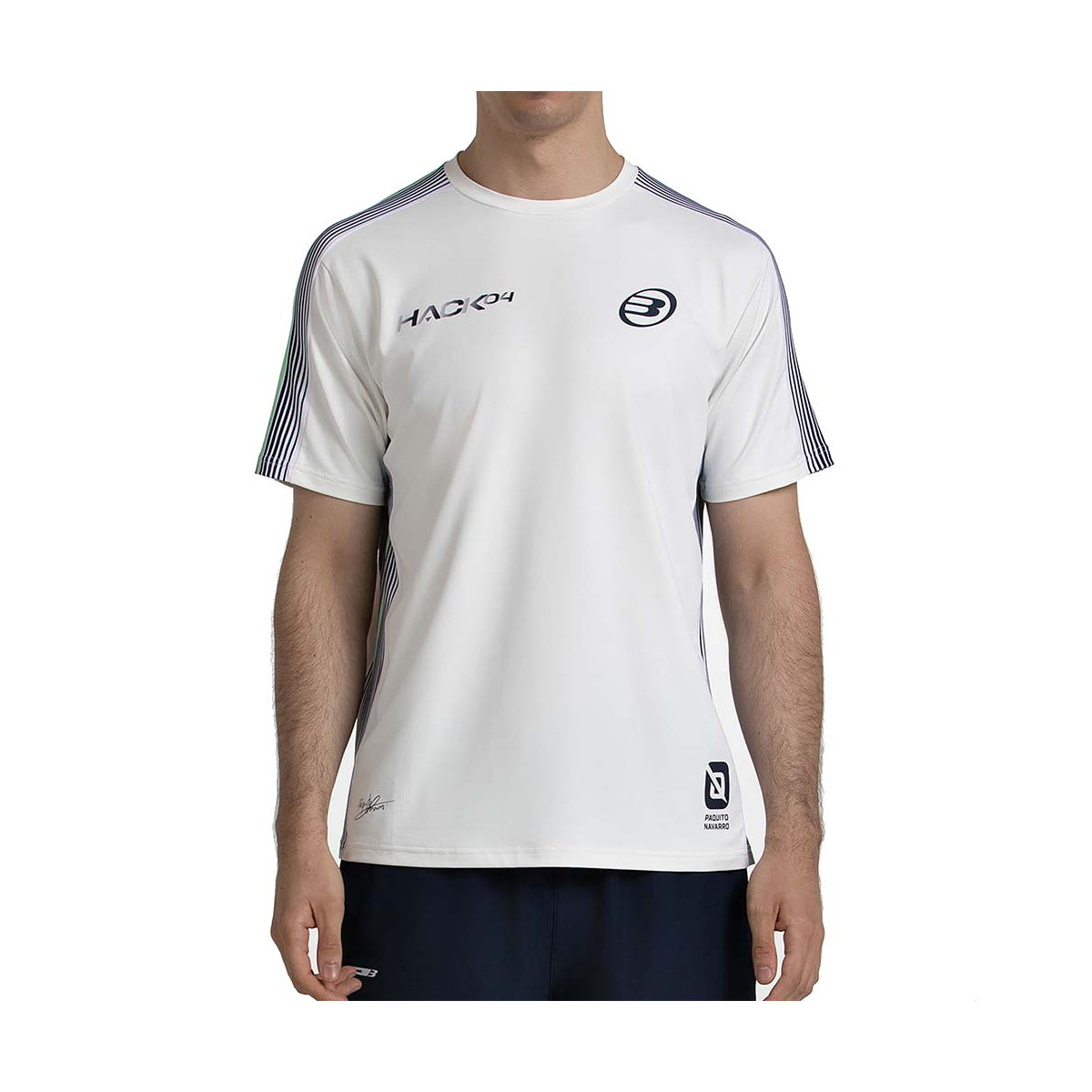 Bullpadel Paquito Navarro 26V Zwart T-shirt