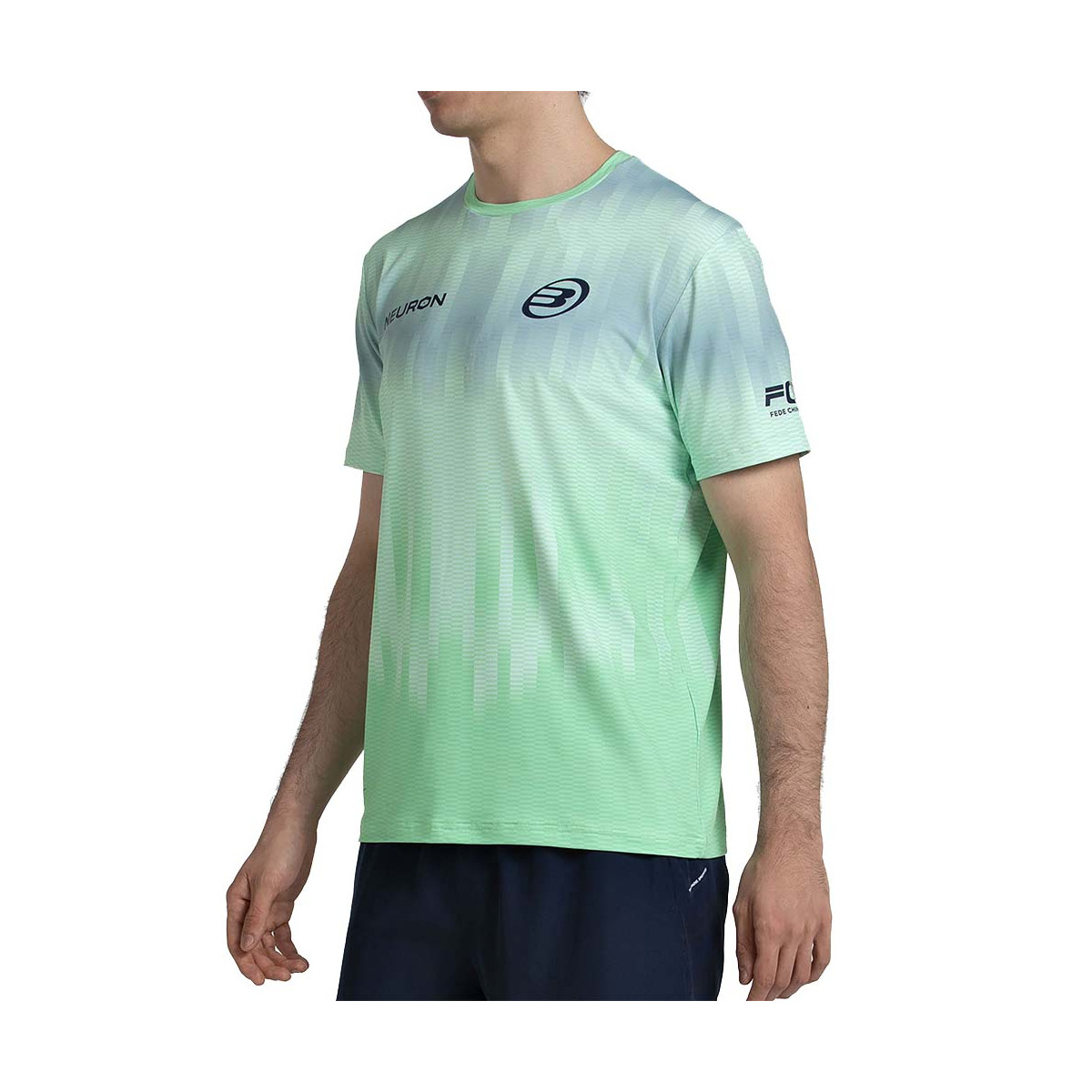 T-shirt Bullpadel Federico Chingotto 26V Vert