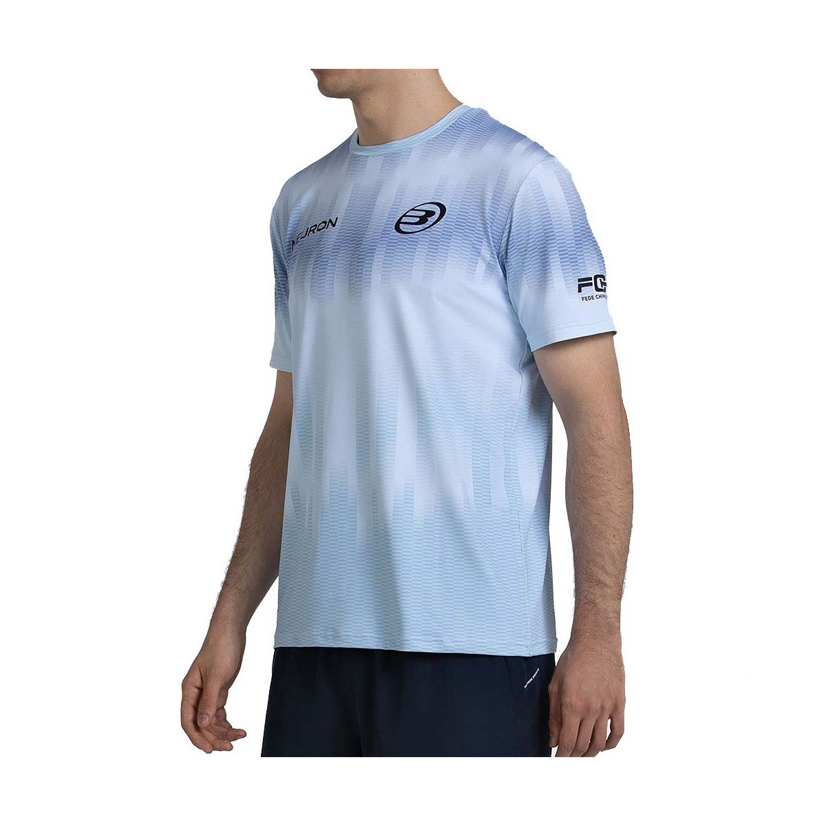 T-shirt Bullpadel Federico Chingotto 26V Bleu clair