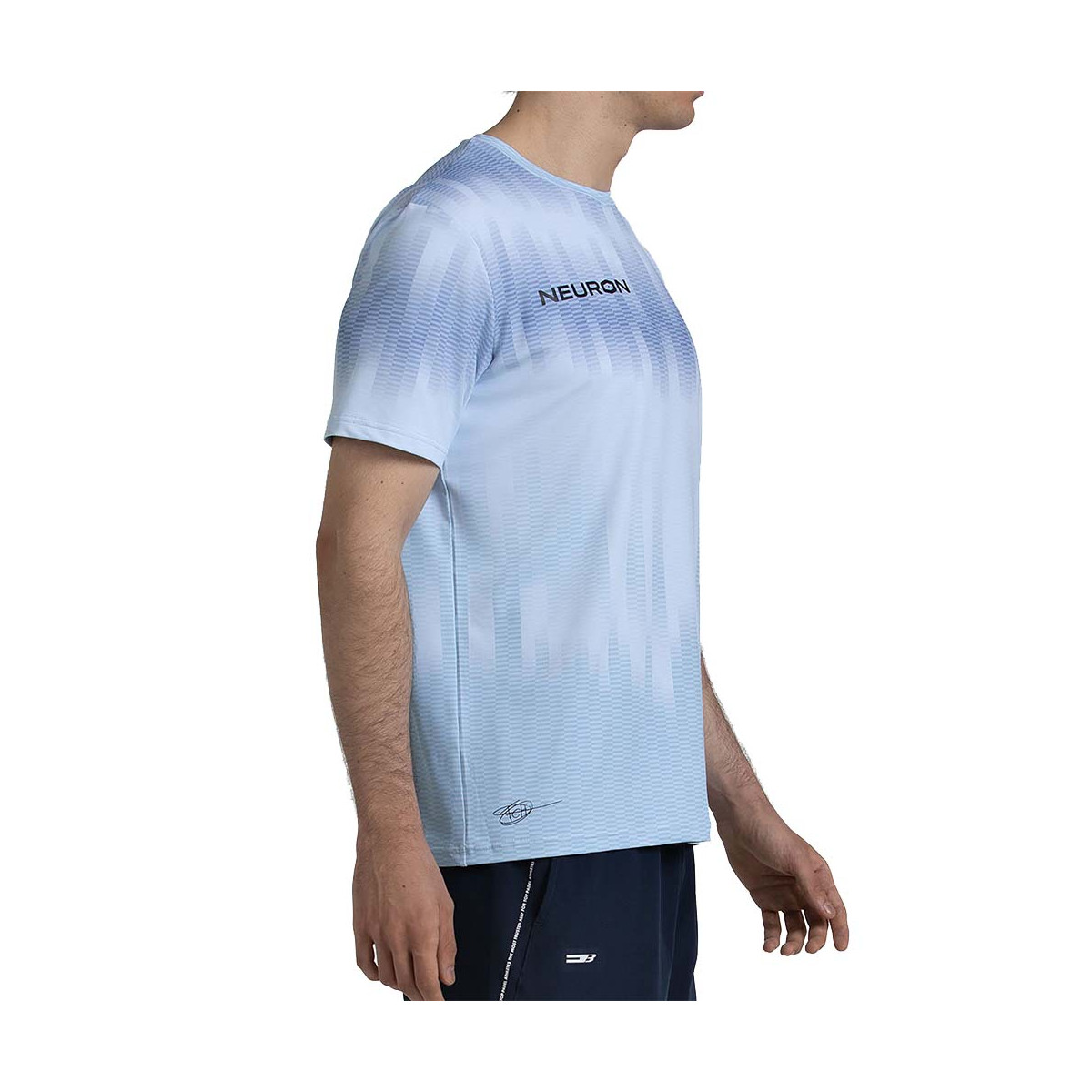 Bullpadel Federico Chingotto 26V Lichtblauw T-shirt