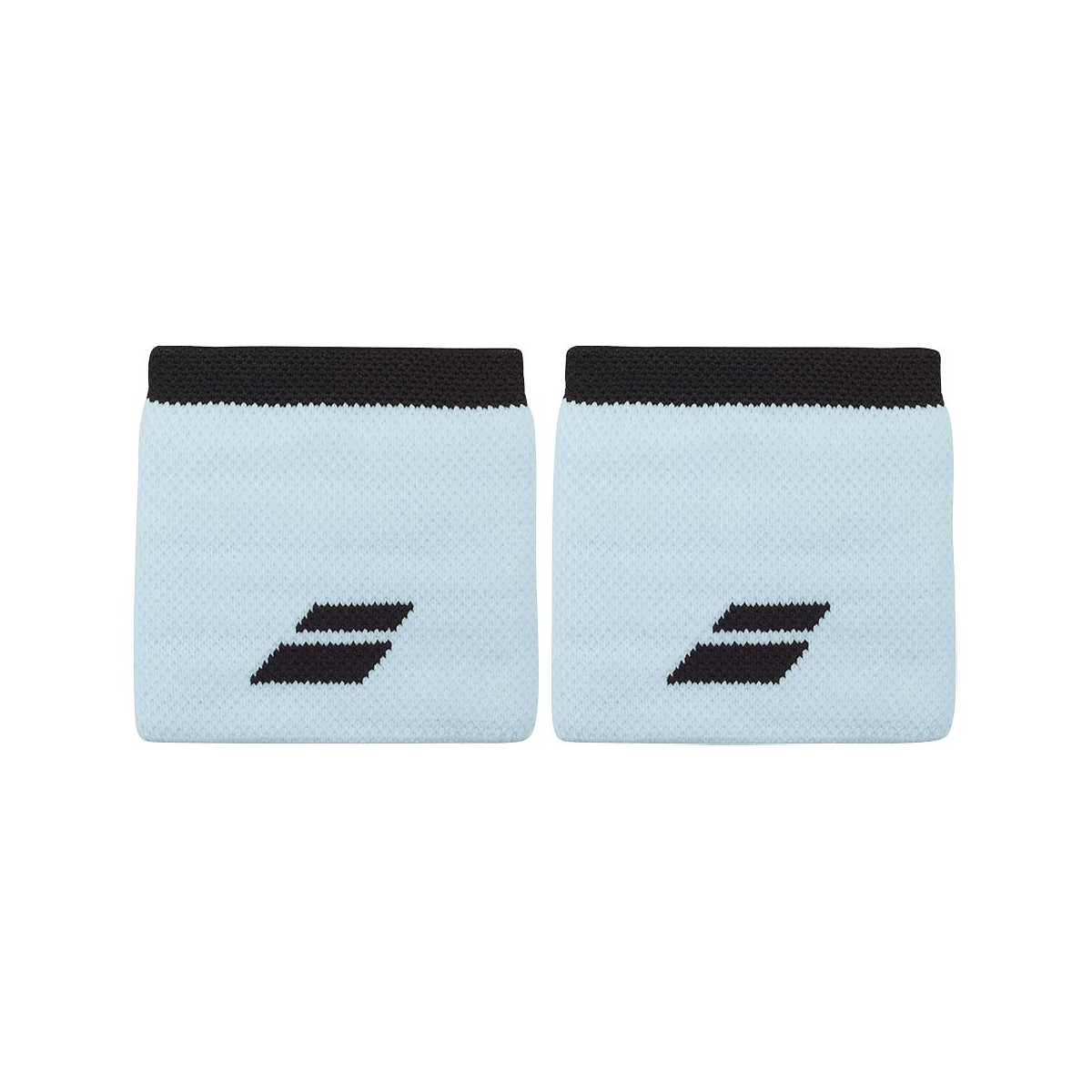 Serre-Poignets Babolat Logo Bleu clair / Noir x2