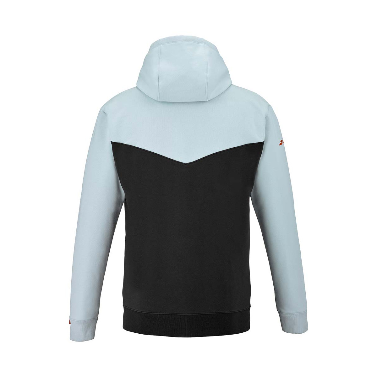 Sweat à capuche Babolat Exercise Bleu clair / Noir