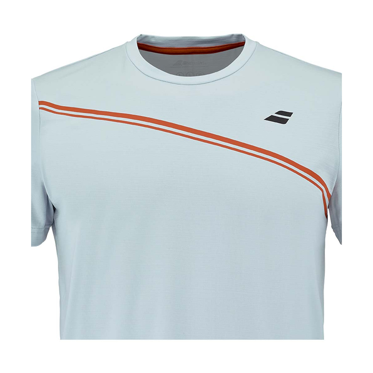 Babolat Play Crew Neck Junior Wit / Blauw T-Shirt