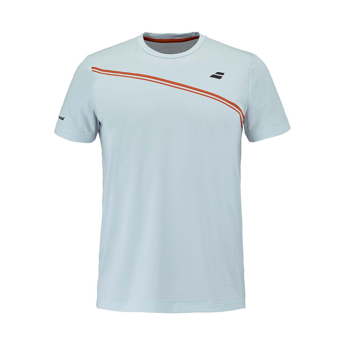 Babolat Play Crew Neck Junior Wit / Blauw T-Shirt