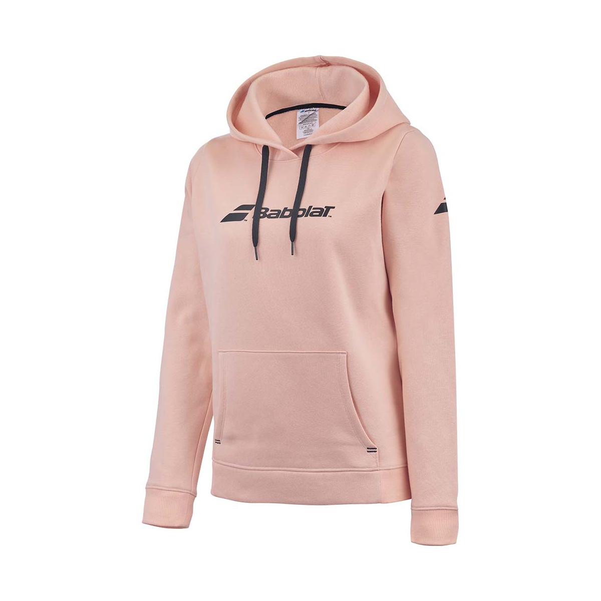 Sweat à capuche Babolat Exercise Femme Rose poudré