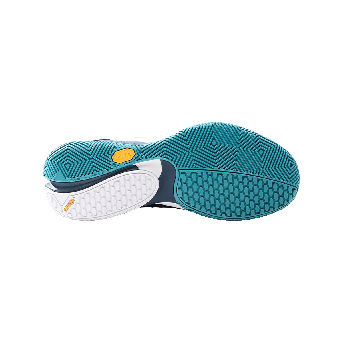 Bullpadel Hack Vibram 26V Limoen schoenen