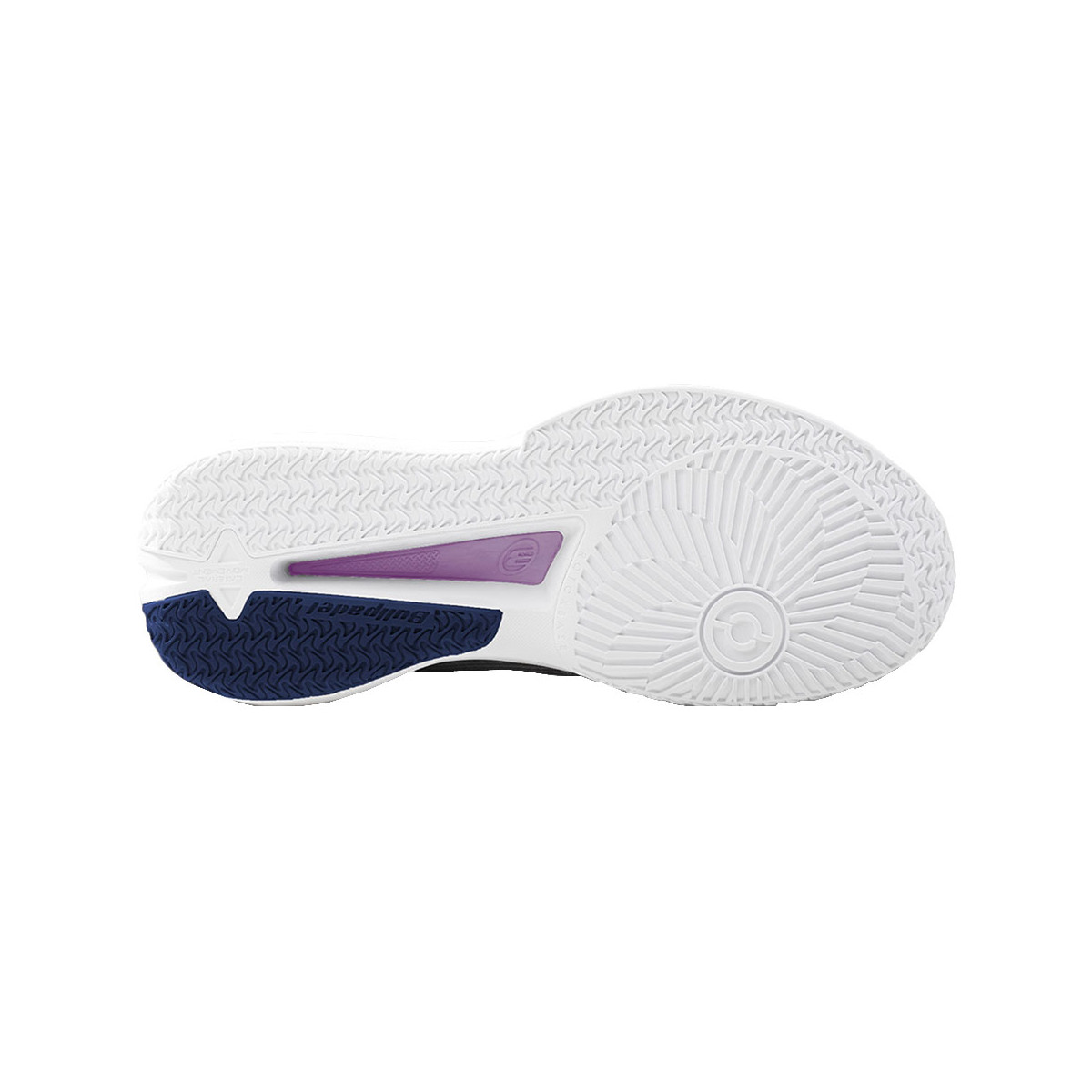 Chaussures Bullpadel Elite 26V Femme Bleu marine / Blanc