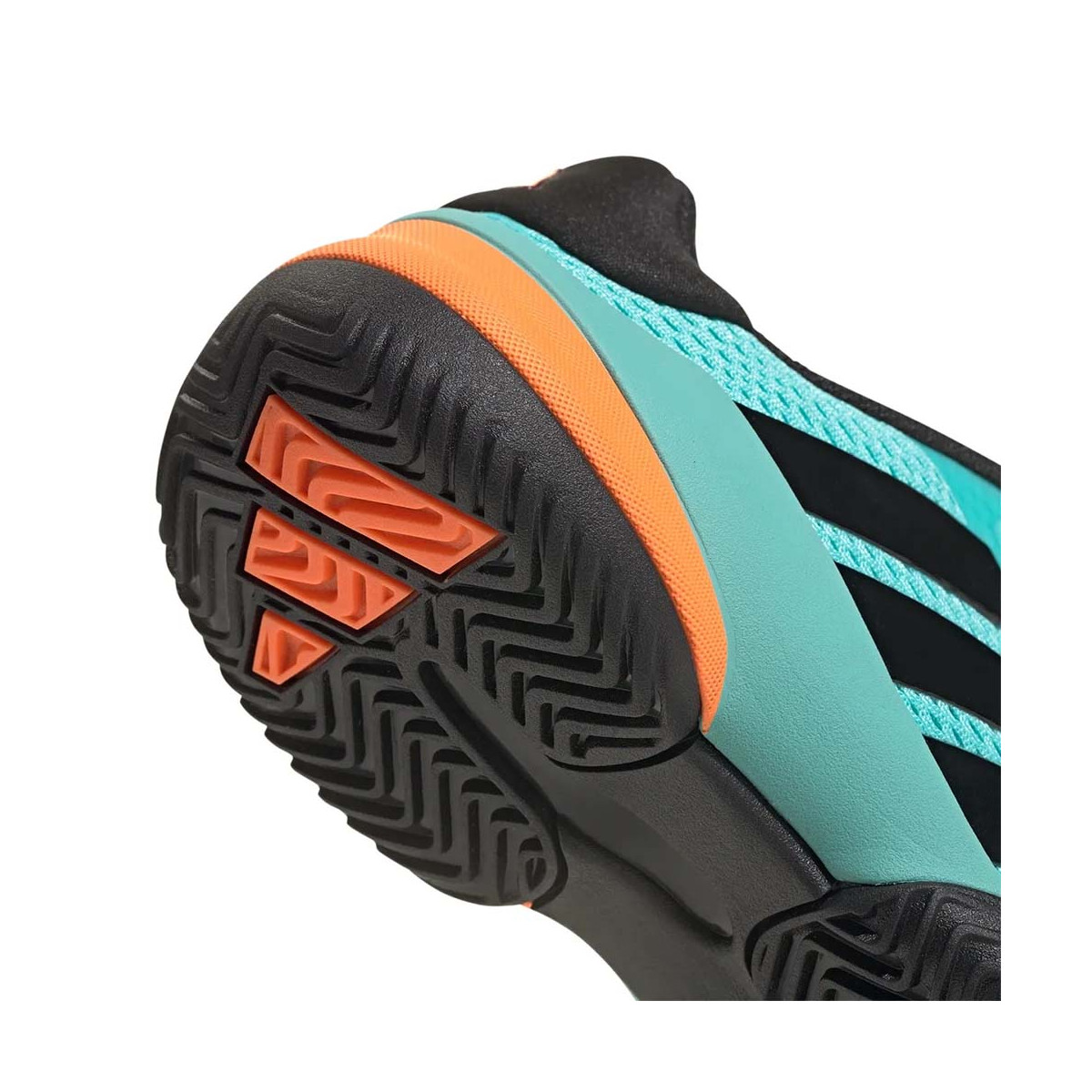 Chaussures Adidas Barricade Junior Bleu / Orange