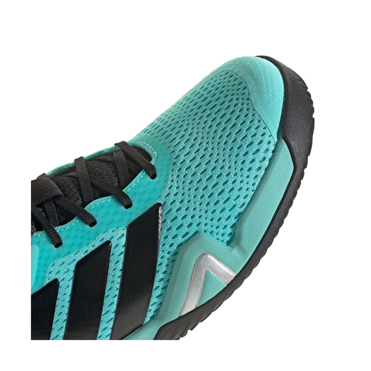 Chaussures Adidas Barricade Junior Bleu / Orange