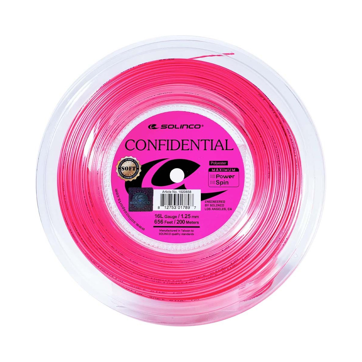 Solinco Confidential Soft 200m rol