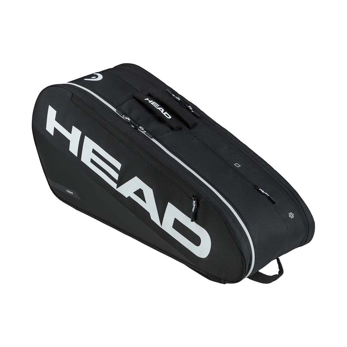 Head Tour M 6R Zwarte Tennistas