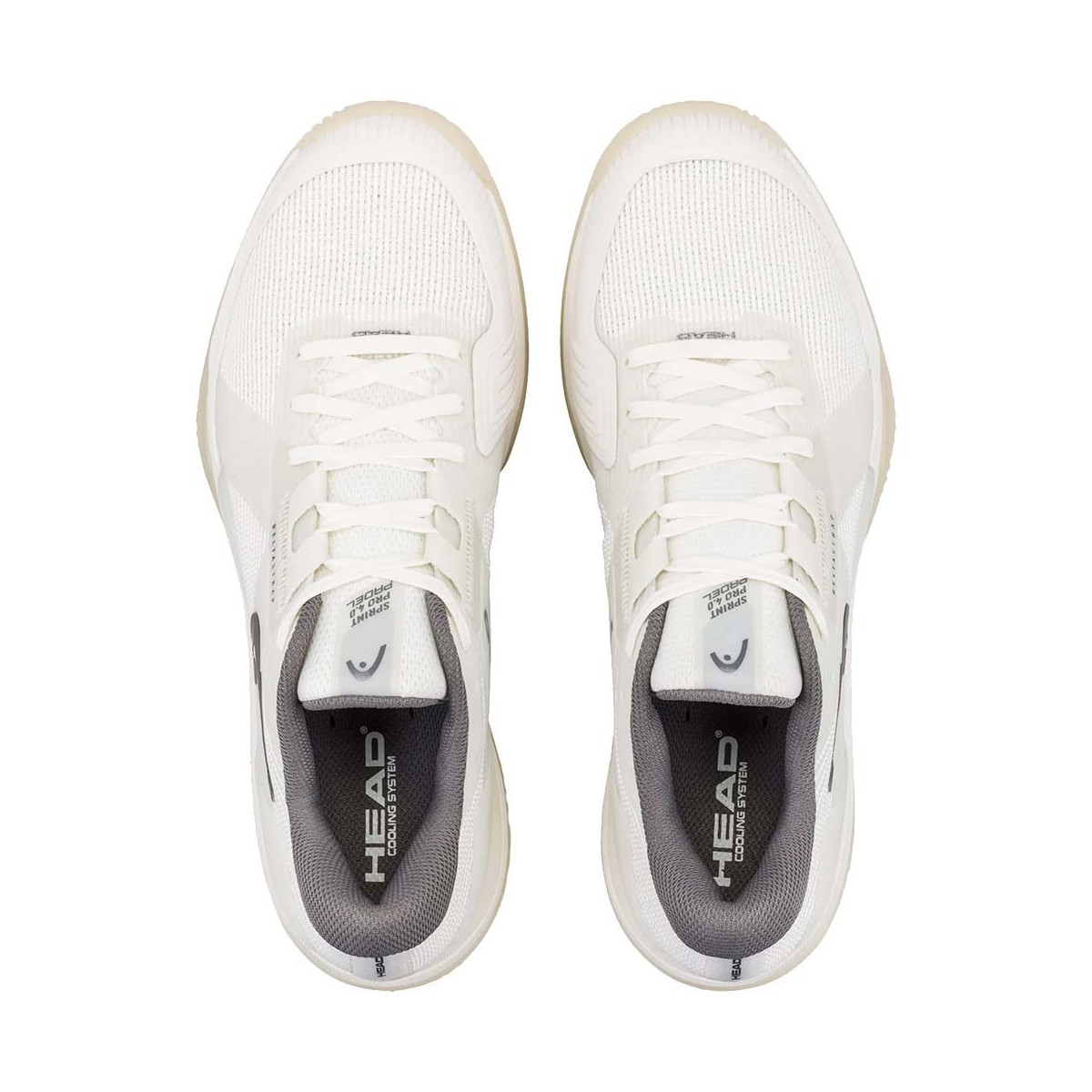 Head Sprint Pro 4.0 Padel Schoenen Wit / Grijs