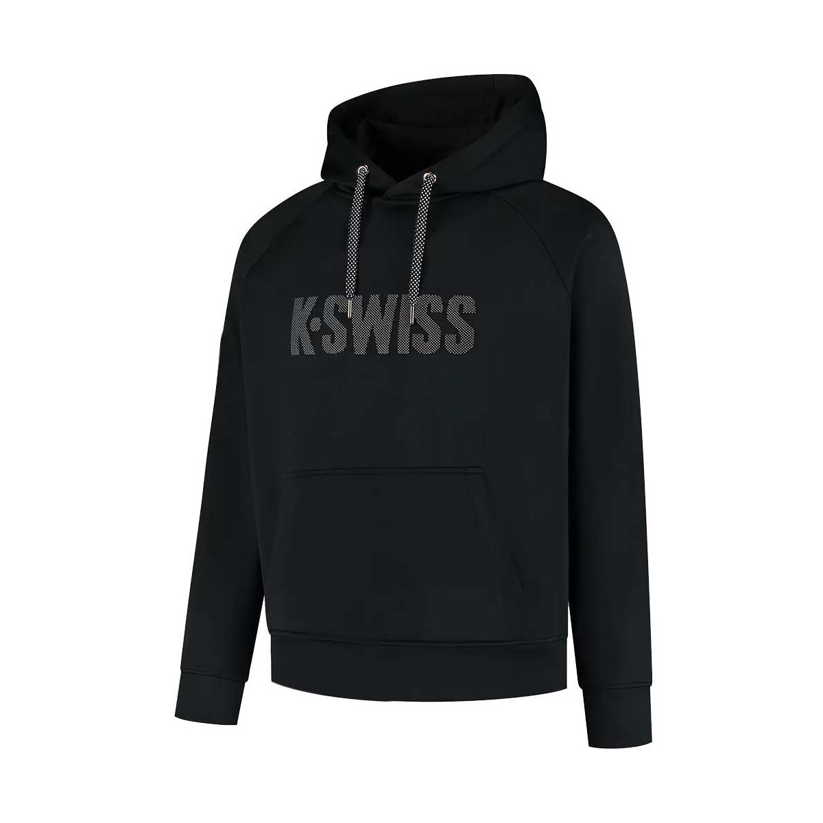 Sweat K-Swiss Hypercourt Hoodie Noir