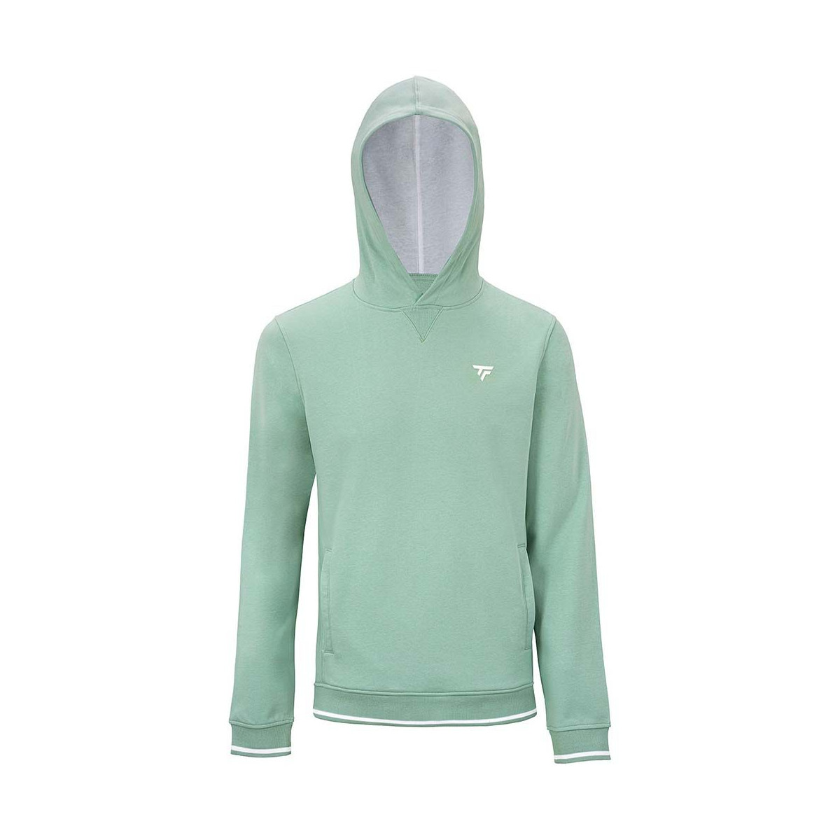 Sweat à capuche Tecnifibre Team Terry Hoodie Vert pastel