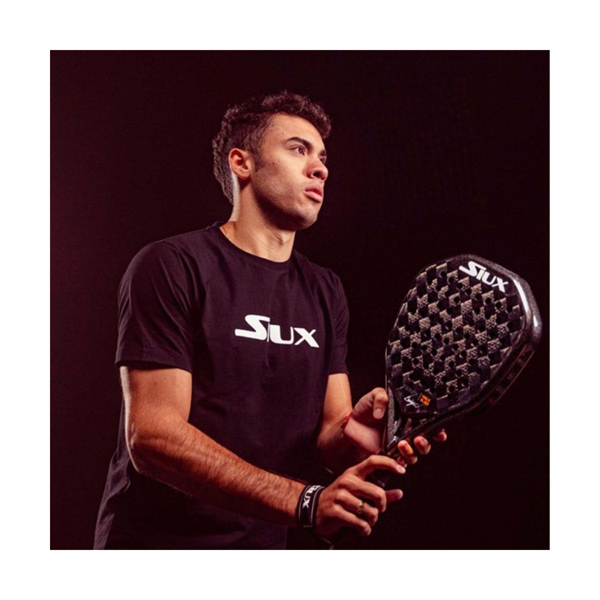 Padel racket Siux Fenix Pro 5 Black Edition Augsburger