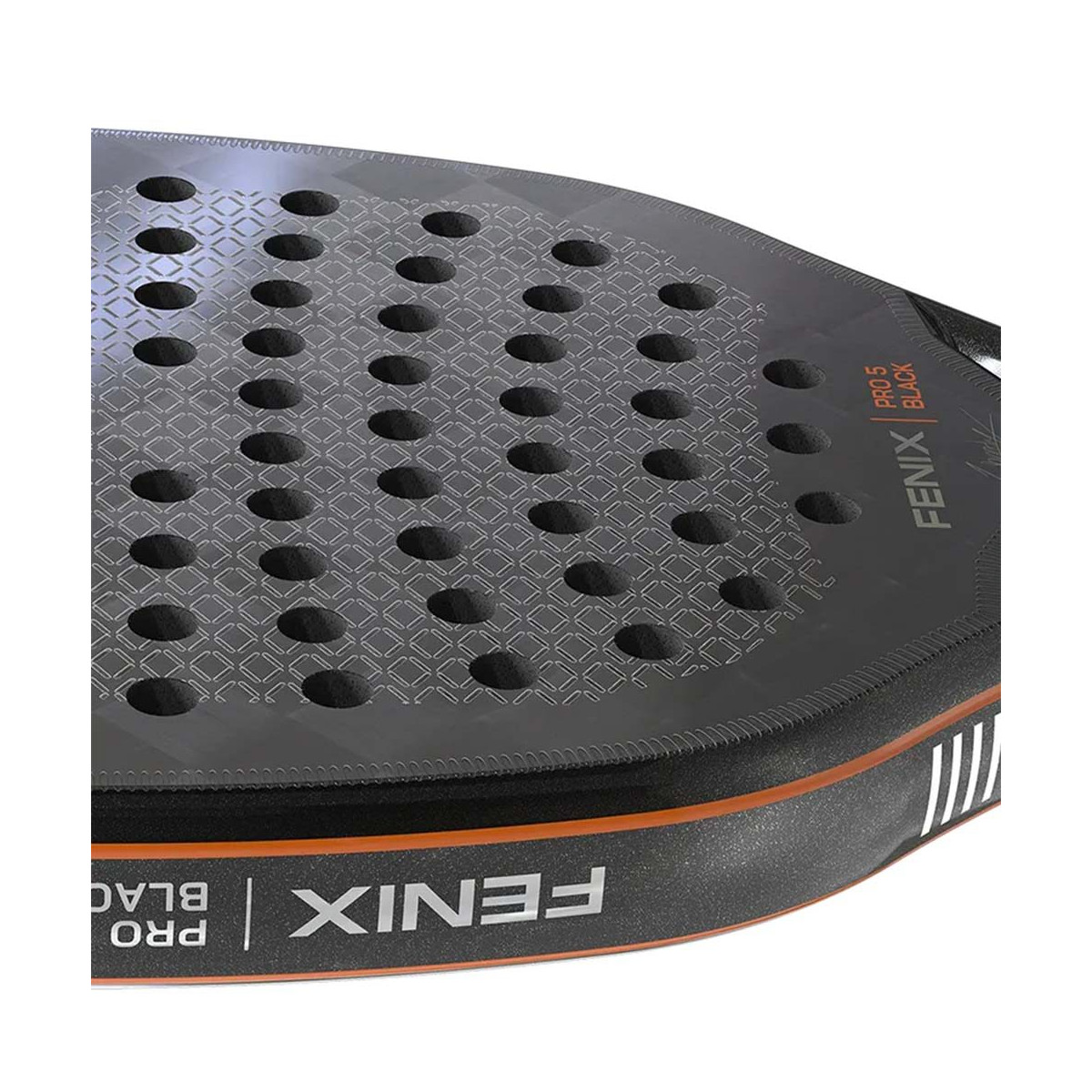 Padel racket Siux Fenix Pro 5 Black Edition Augsburger