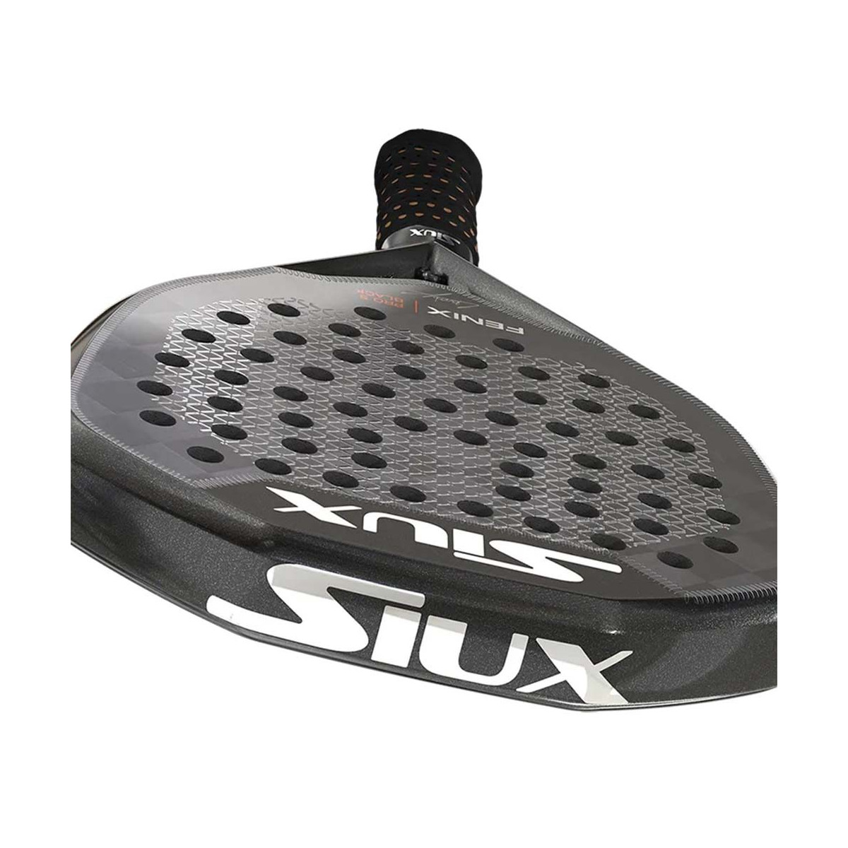 Padel racket Siux Fenix Pro 5 Black Edition Augsburger