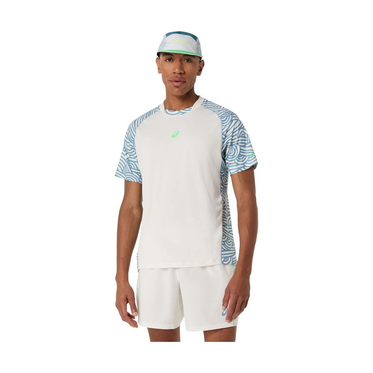 T-Shirt Asics Padel Court SS Crème