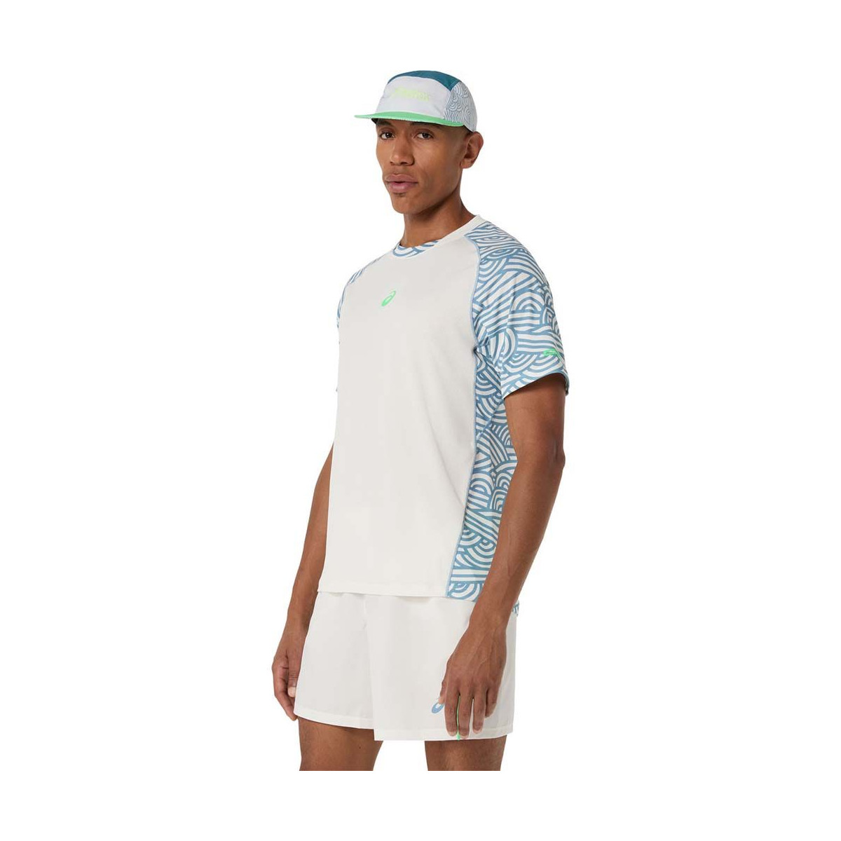 T-Shirt Asics Padel Court SS Crème