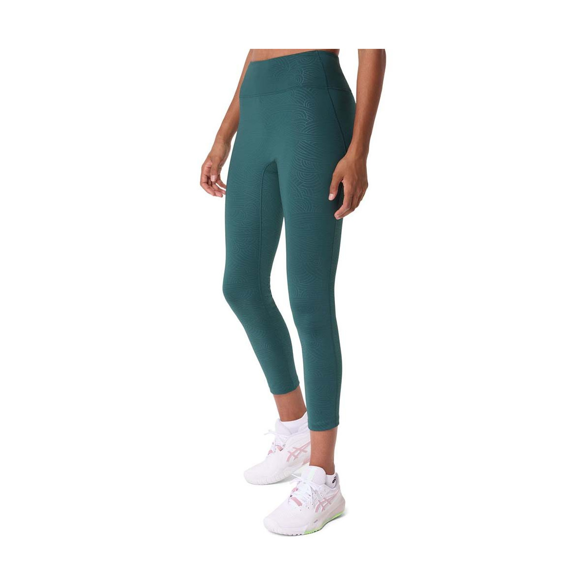 Leggings Asics Game 7/8 Femme Vert