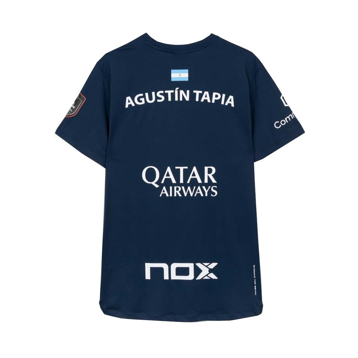 T-shirt Nox AT10 Agustín Tapia 2026 Bleu marine