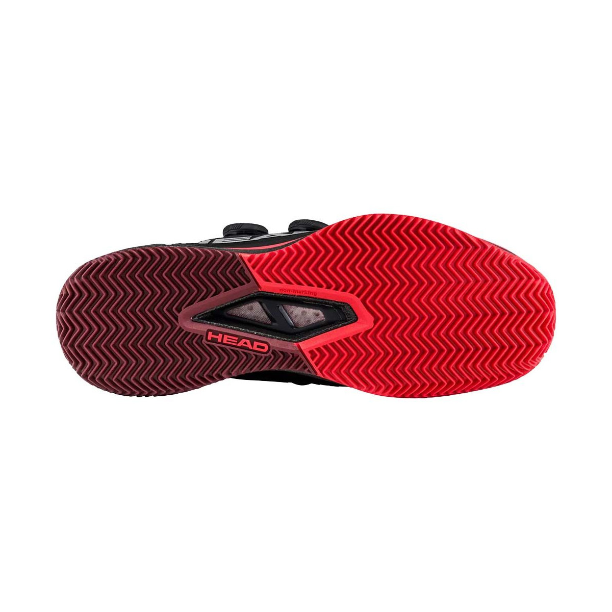 Head Endure Pro BOA Gravel Tennisschoenen Zwart / Rood