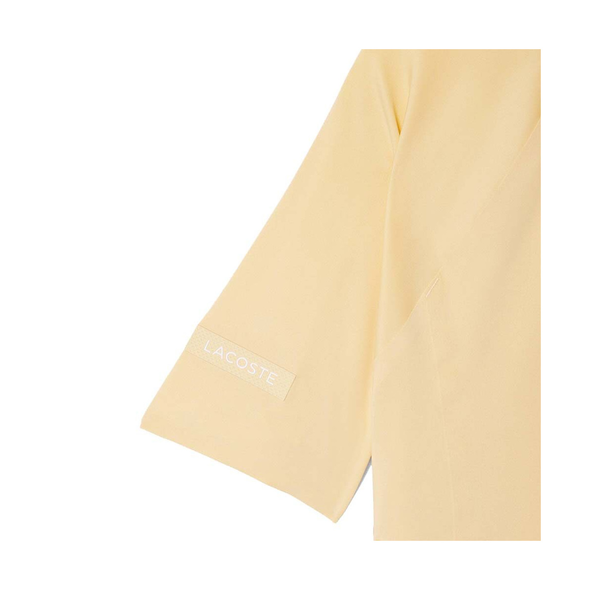 Polo Lacoste Tennis Novak Djokovic On Court Jaune