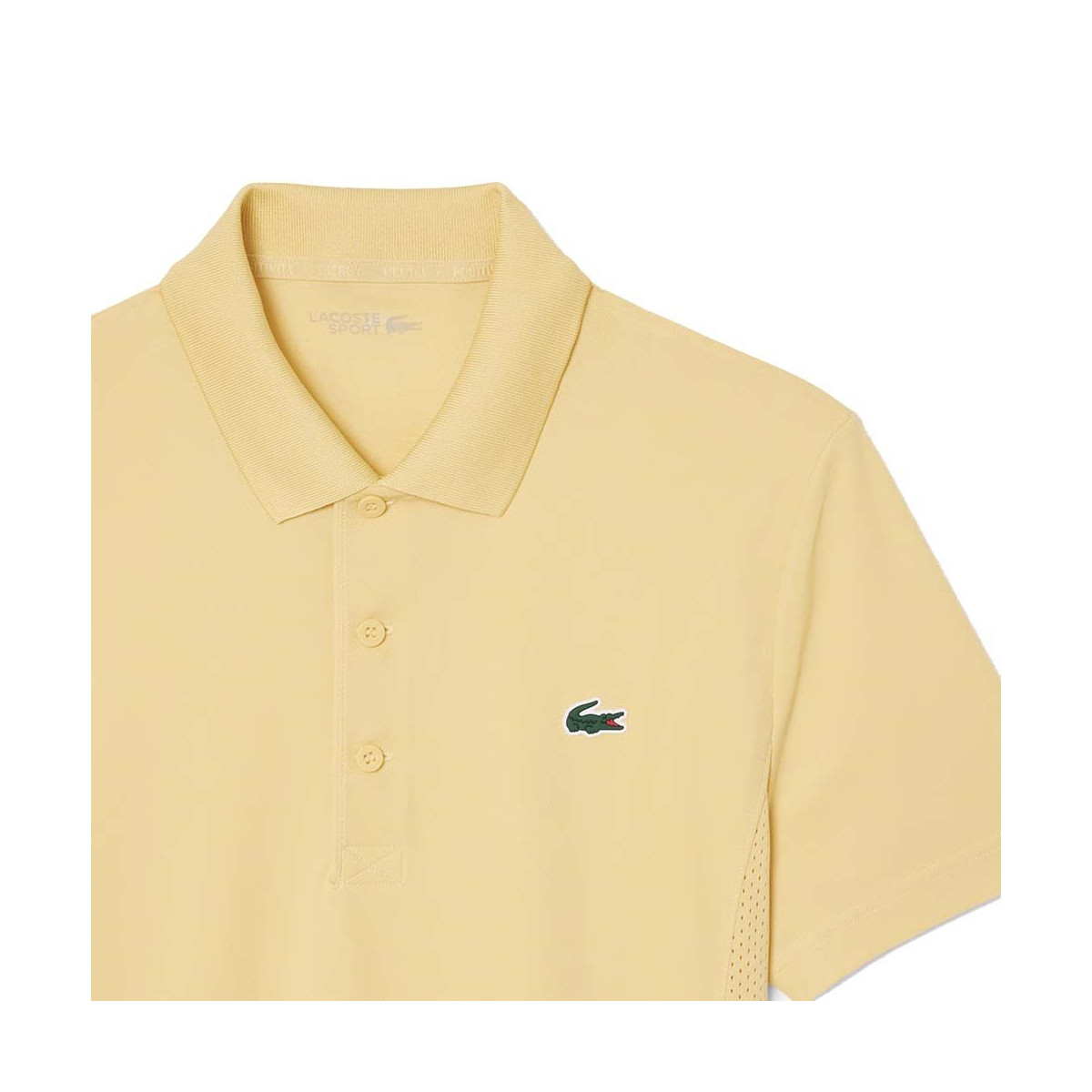 Polo Lacoste Tennis Novak Djokovic Jaune