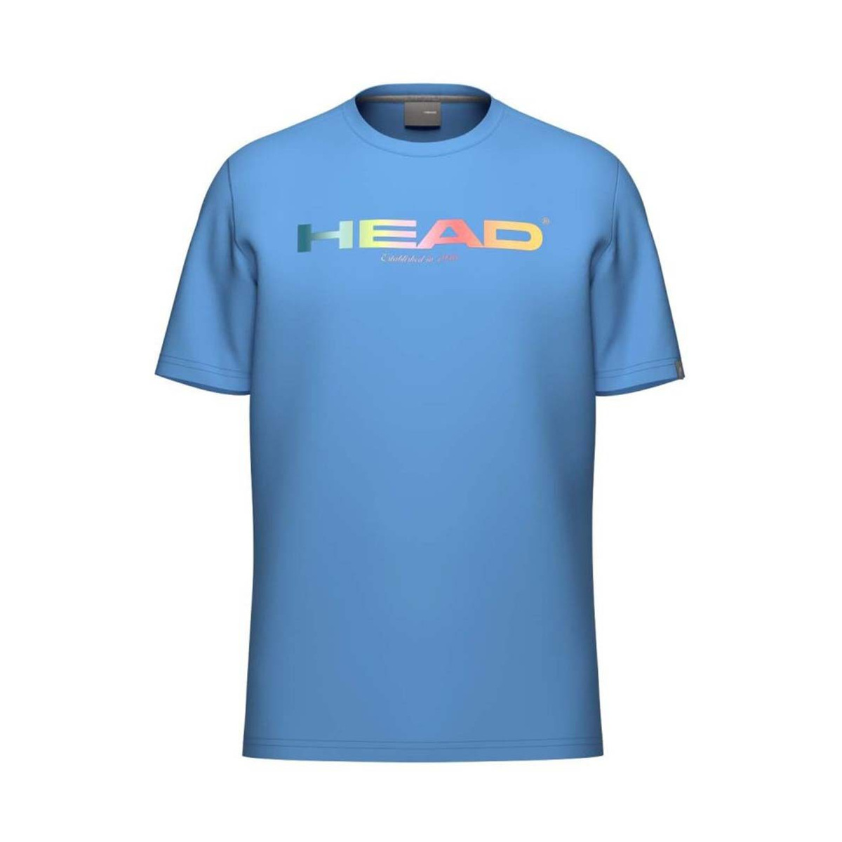 Head Rainbow T-shirt Hemelsblauw