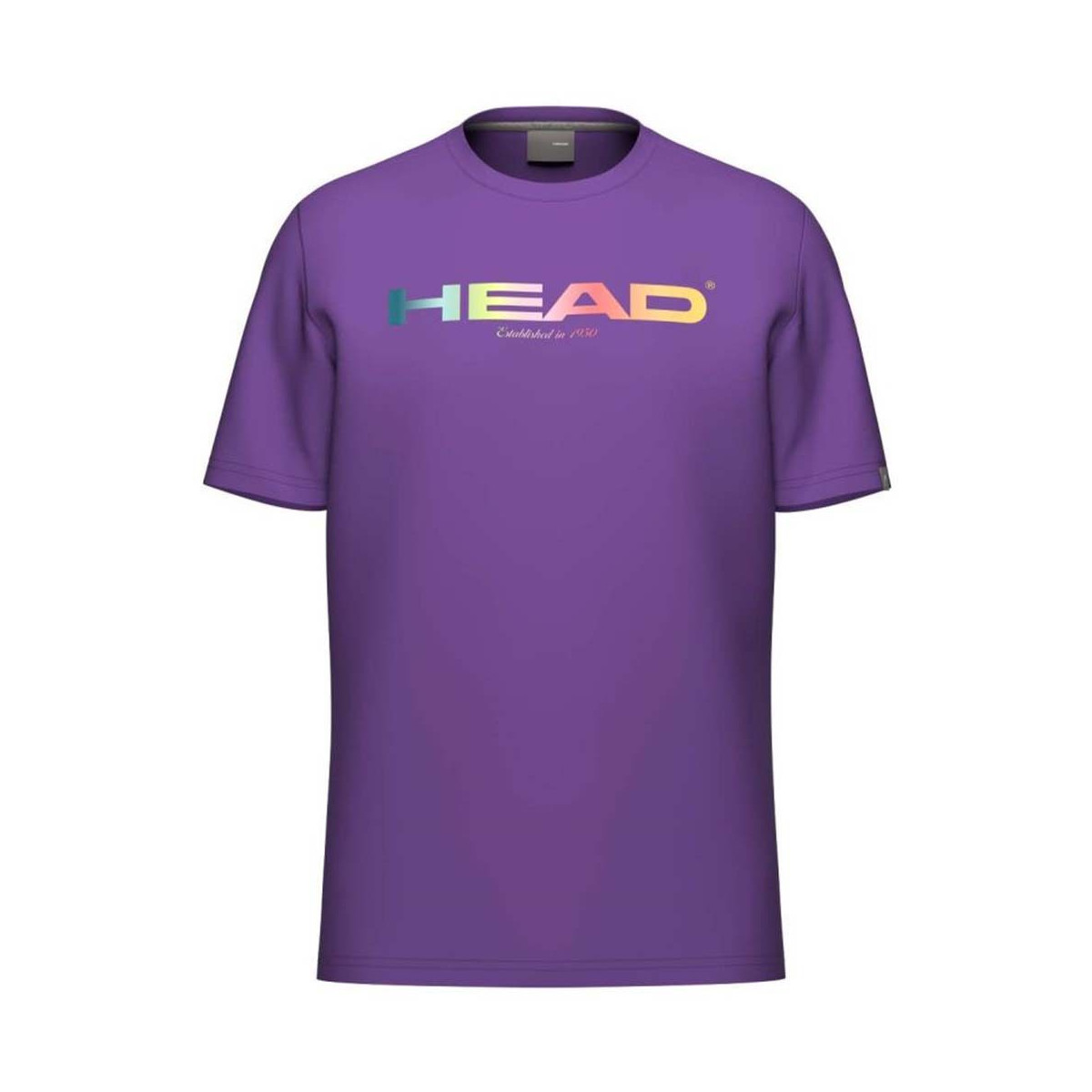 Head Rainbow T-shirt Paars