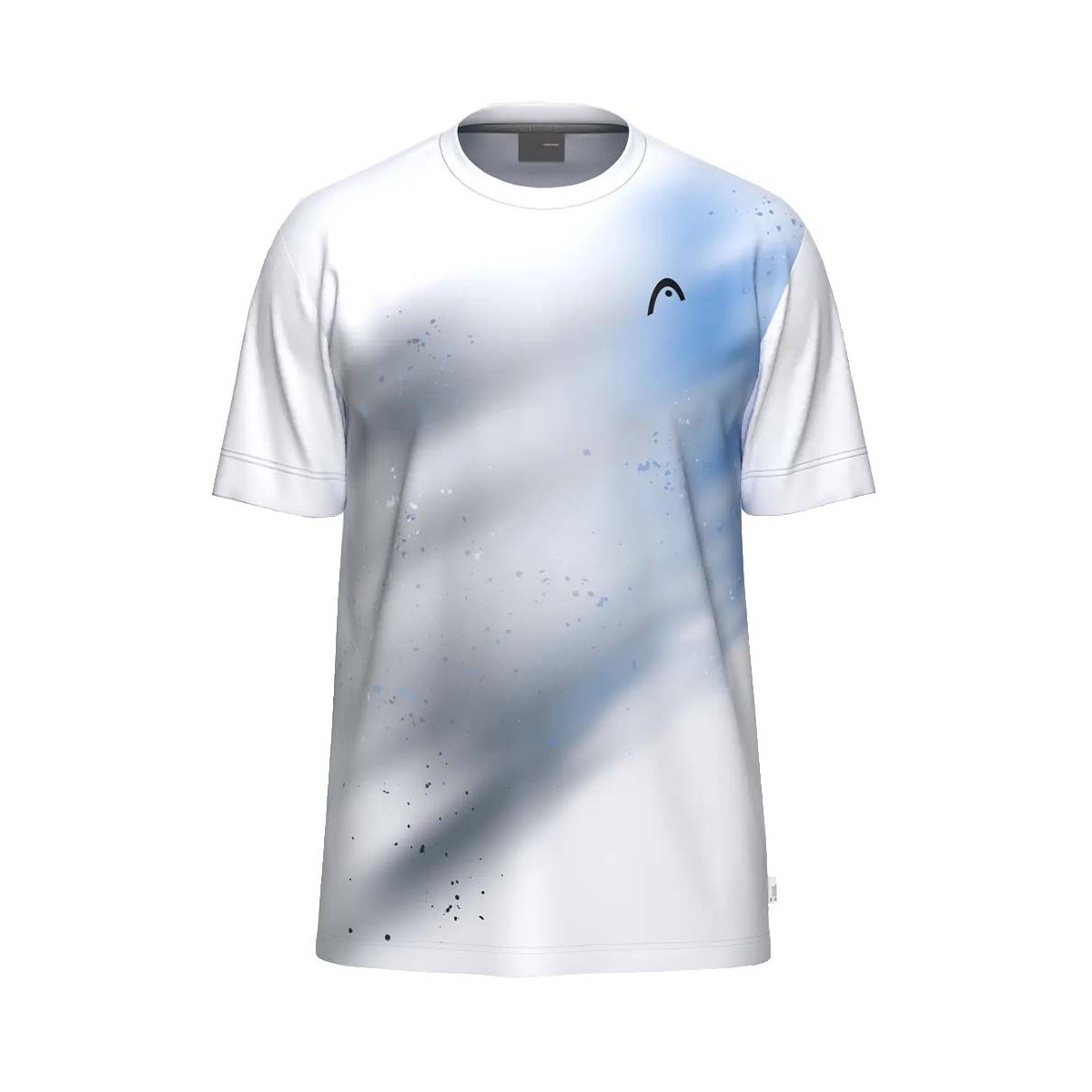 T-Shirt Head TopSpin Blanc / Bleu marine