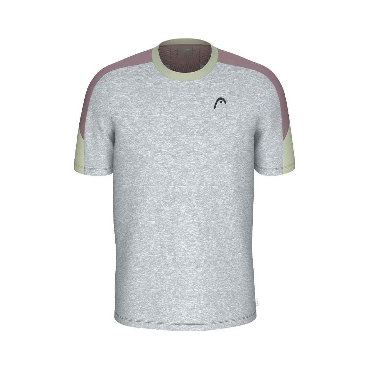 T-Shirt Head Play Tech 26 Gris chiné