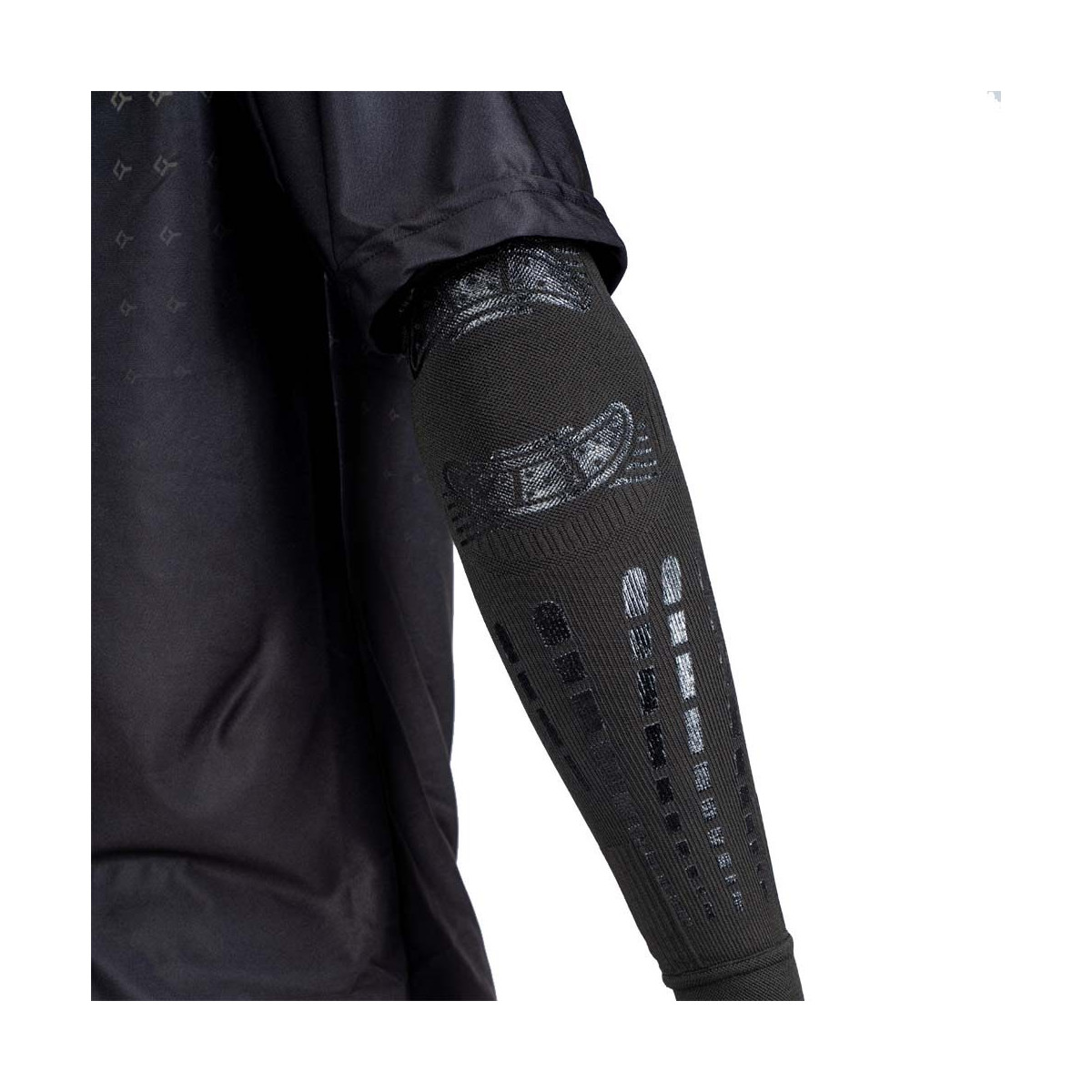 Floky NO-STRAIN Evolution Compressie Arm Sleeve Zwart