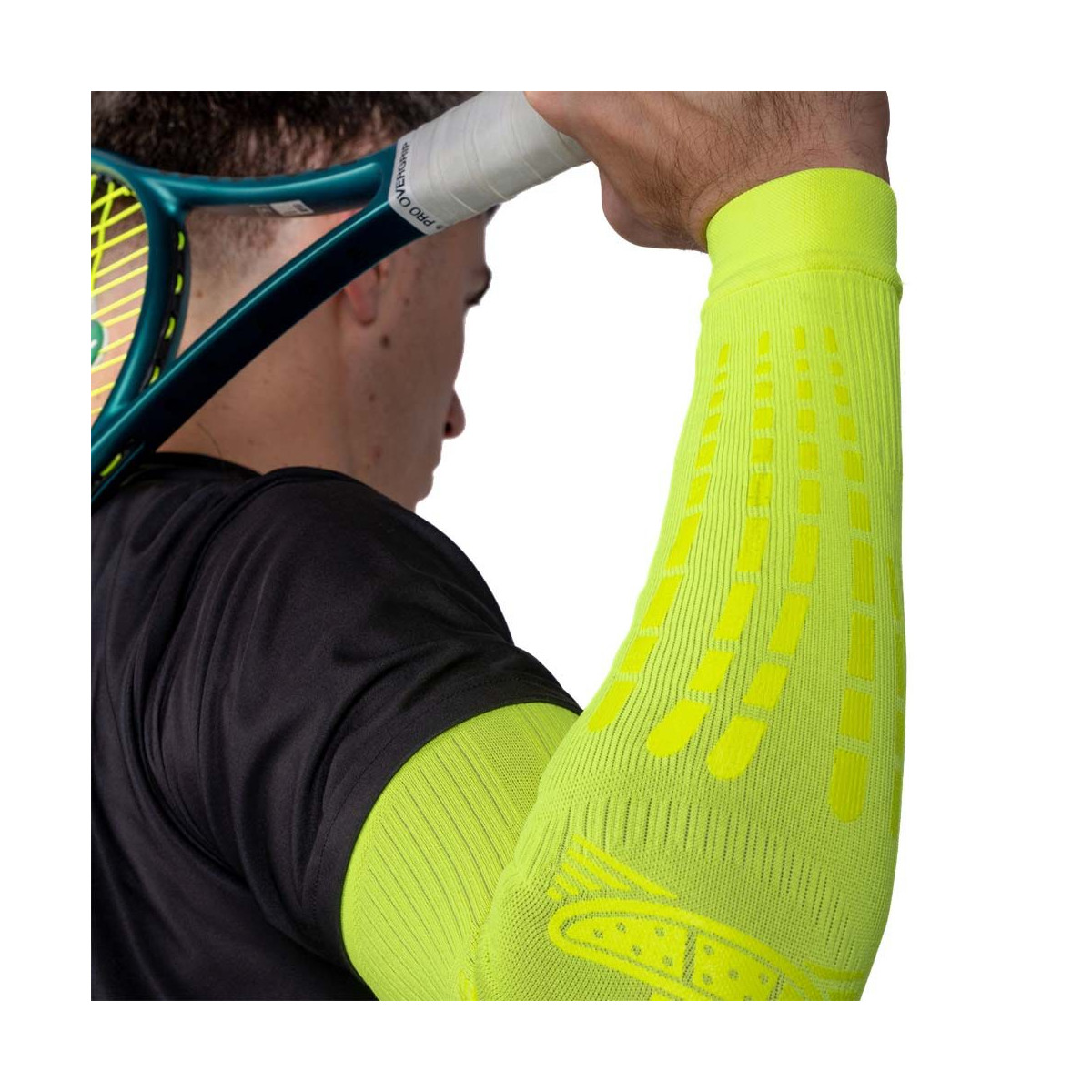 Floky NO-STRAIN Evolution Compressiemanchet Geel