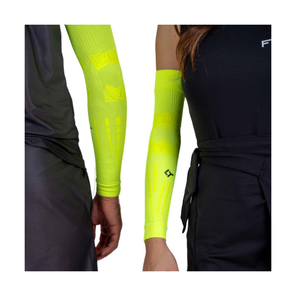 Floky NO-STRAIN Evolution Compressiemanchet Geel