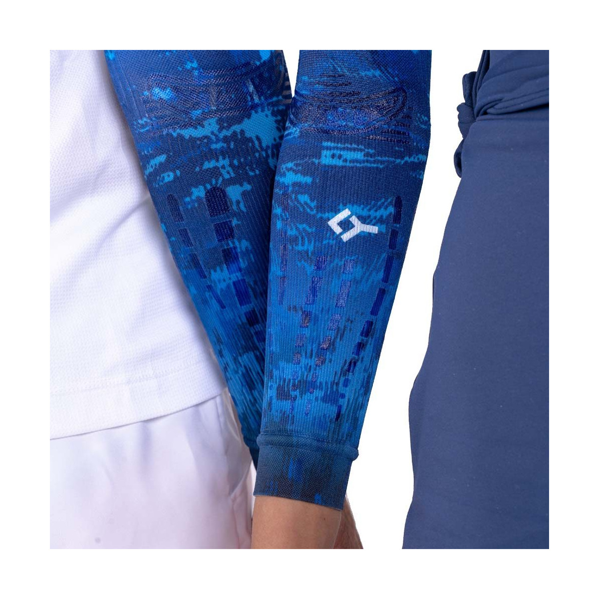 Floky NO-STRAIN Evolution Compressie Mouw Blauw Supernova