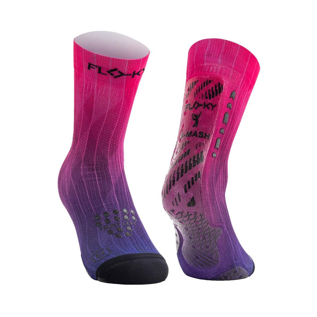 Floky S-MASH 3D FANTASY Compressiesokken Pink Nebula