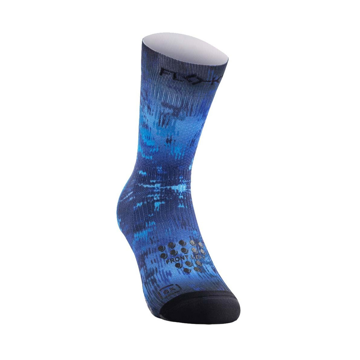 Floky S-MASH 3D FANTASY Compressiesokken - Blauw Supernova