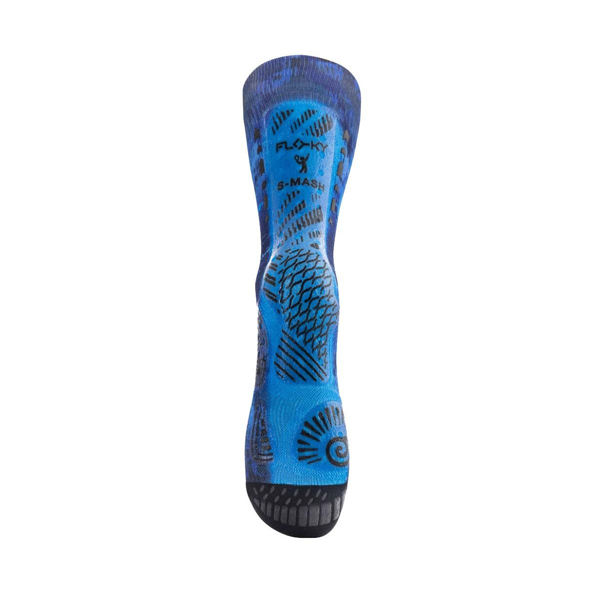 Floky S-MASH 3D FANTASY Compressiesokken - Blauw Supernova