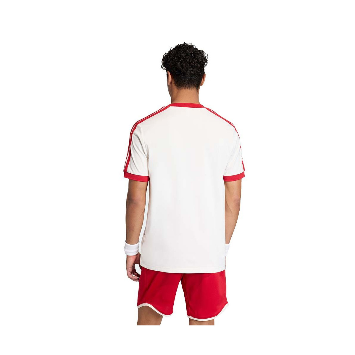 T-Shirt Adidas Tennis Classics Blanc / Rouge