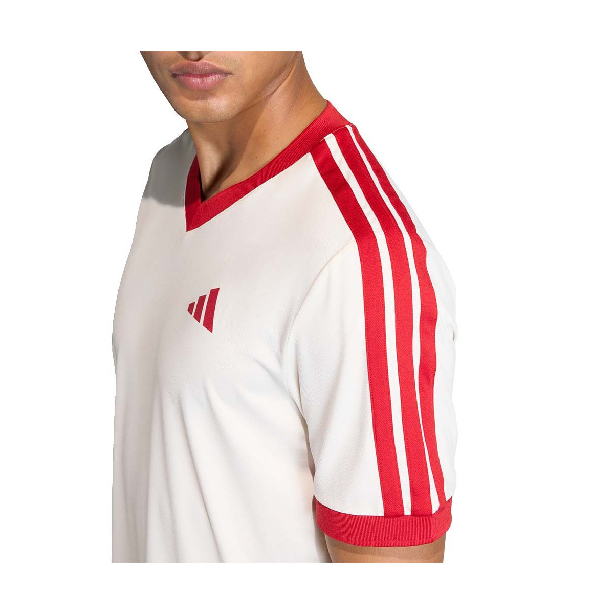 T-Shirt Adidas Tennis Classics Blanc / Rouge
