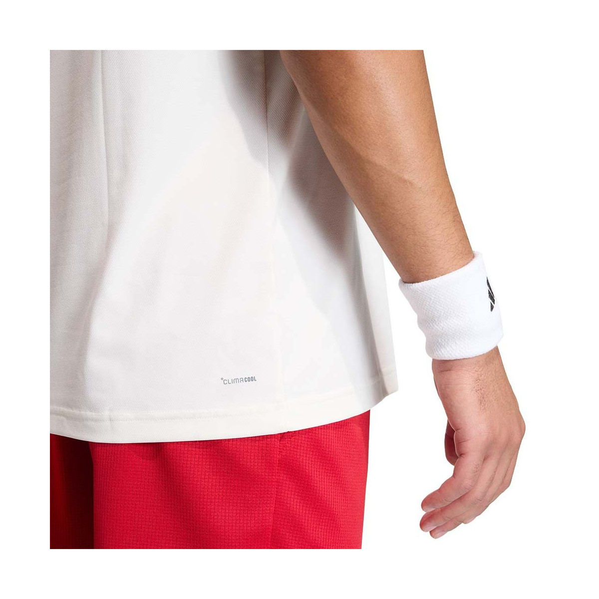 T-Shirt Adidas Tennis Classics Blanc / Rouge
