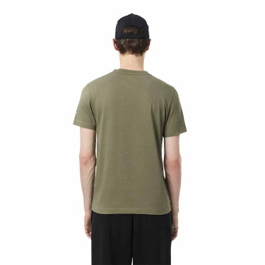 Lacoste x Novak Djokovic Tennis Pakket: Kaki T-shirt + Pet