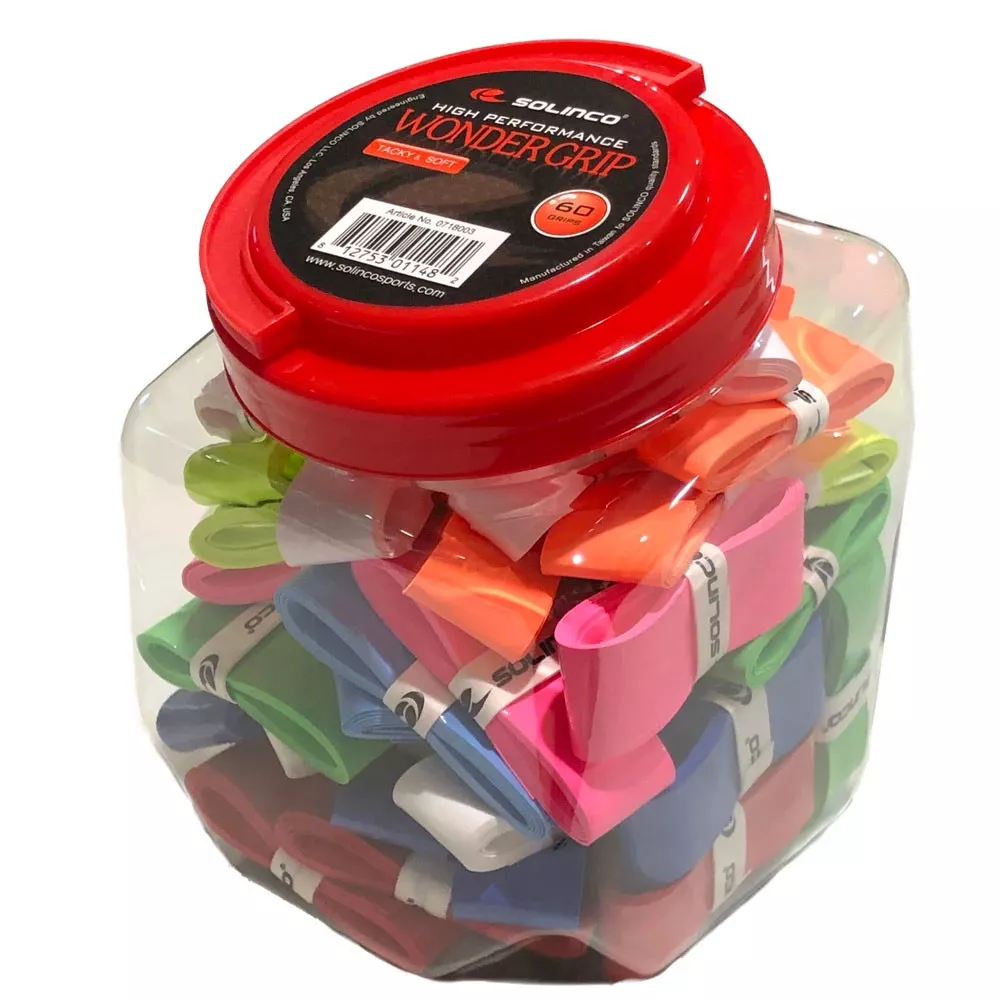 Surgrips Solinco WONDER GRIP mixés x 60