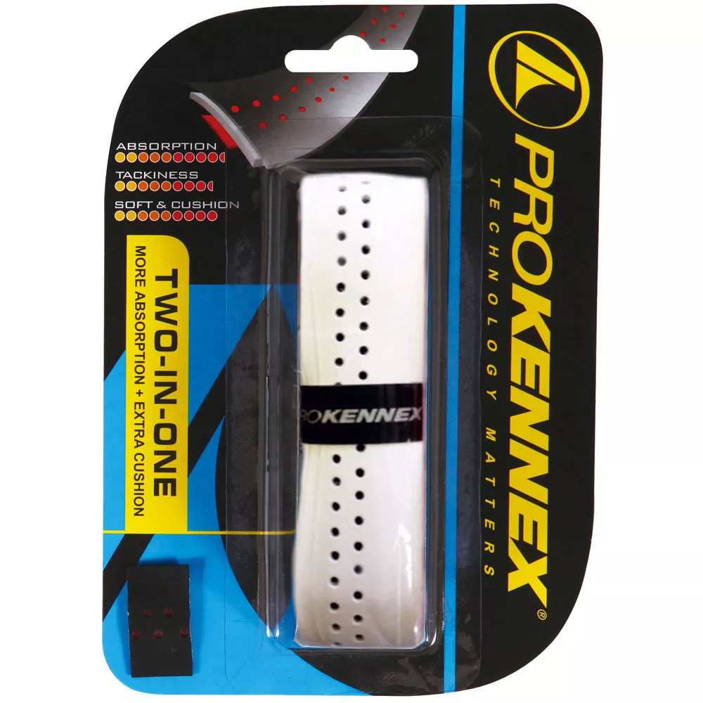 Pro Kennex Two In One White Grip