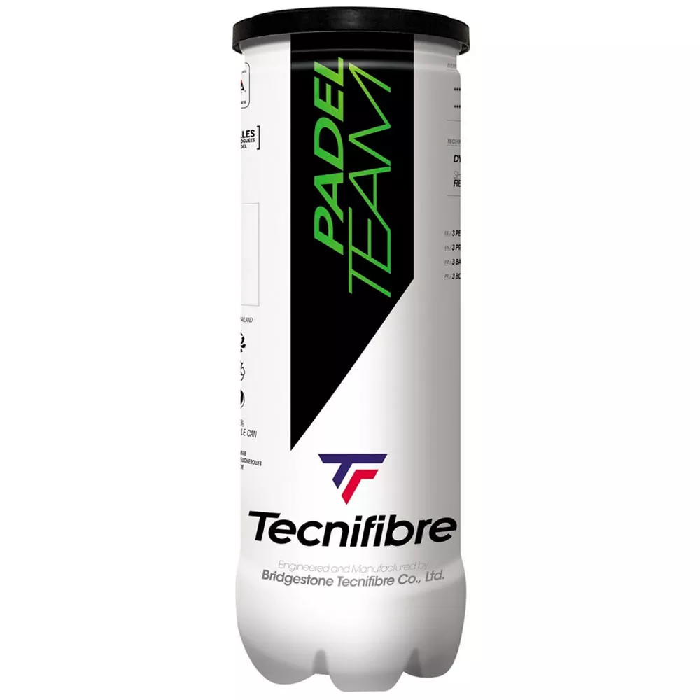Tube de 3 balles Tecnifibre Padel Team