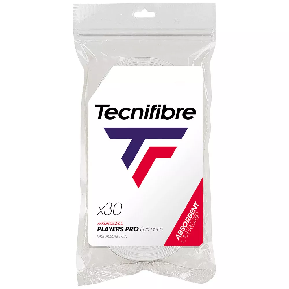 Tecnifibre Players Pro Wit x 12 overgrips